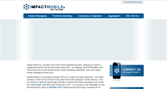 Desktop Screenshot of impactmobile.com